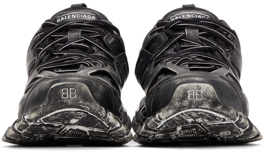 Balenciaga Black Faded Track 1000 BLACK (542023-W3CN2-1000)