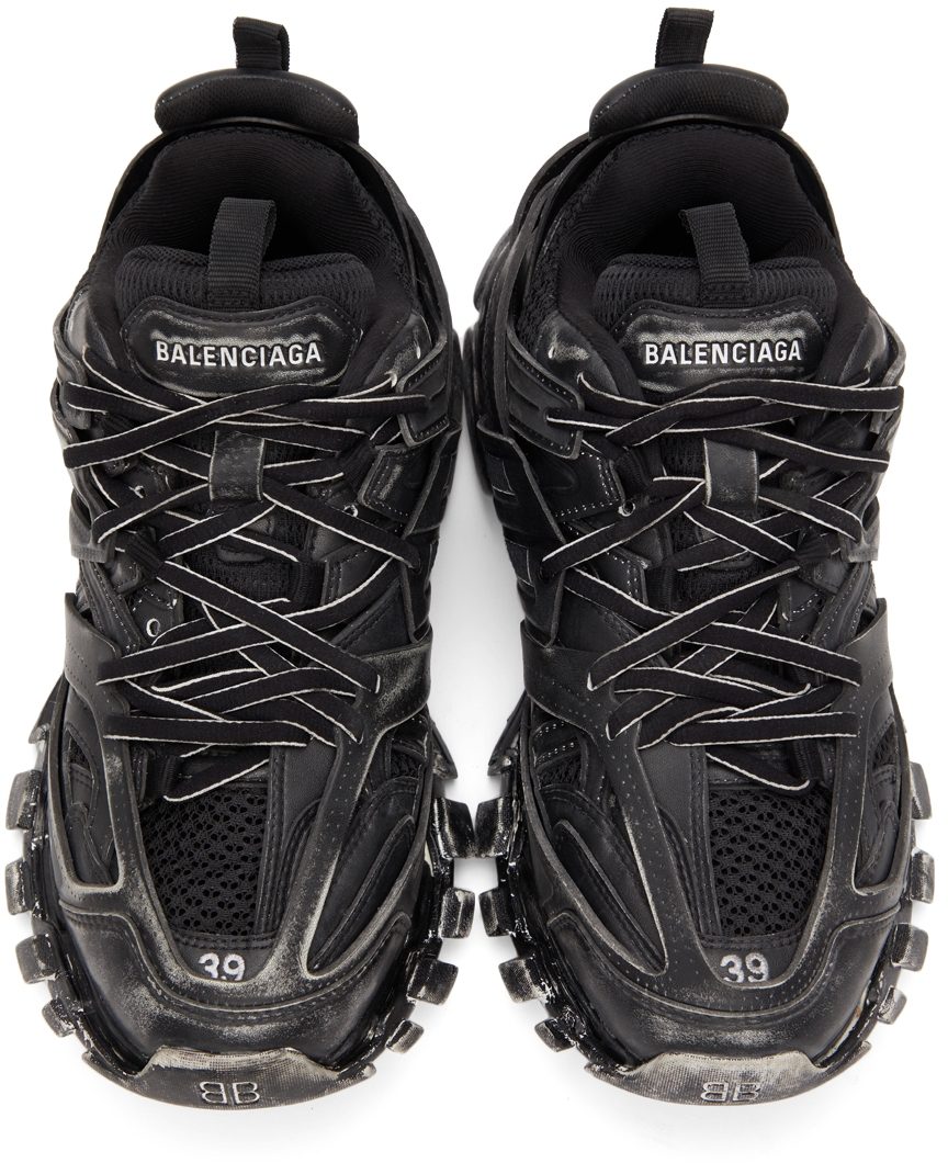 Balenciaga Black Faded Track 1000 BLACK (542023-W3CN2-1000)