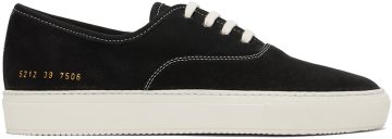 Common Projects Black Four Hole 7506 Black/White (ARTICLE 5212)