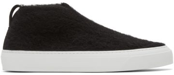 4SDESIGNS Black Kansha Edition Mid-Top Sneaker 90 BLACK (A21/905/RW100/90)