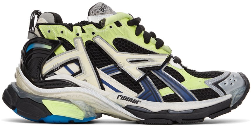 Balenciaga Black Runner 5179 GREEN/BLUE/GREY (677403-W3RB5-5179)