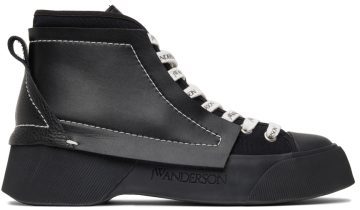 JW Anderson Black Trainer 001 Black (ANW37000A 14052)