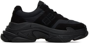 Balenciaga Black Triple S 1000 (710157-W3CU1-1000)