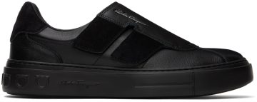 Salvatore Ferragamo Black Velcro NERO || NERO || NERO (754338 020779004)