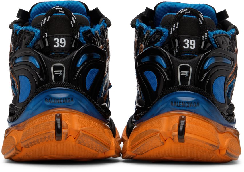 Balenciaga Blue Runner 4719 BLUE/ORG/BLACK (677403-W3RB3-4719)