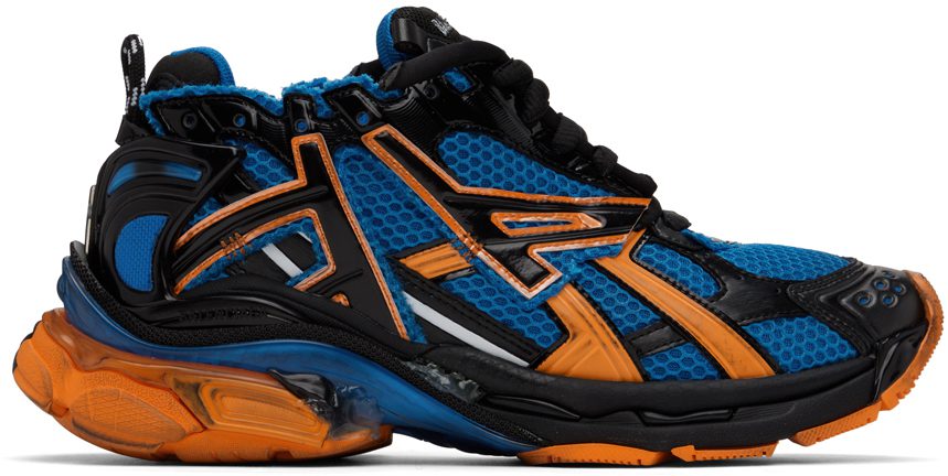 Balenciaga Blue Runner 4719 BLUE/ORG/BLACK (677403-W3RB3-4719)