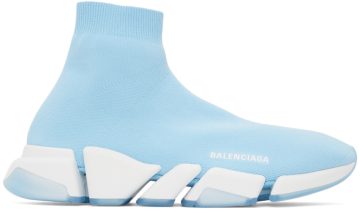 Balenciaga Blue Speed 2.0 4190 S BLUE/WH/TRA S (654020-W2DI2-4190)