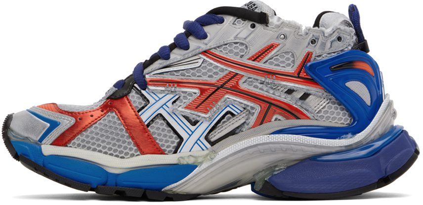 Balenciaga Gray & Blue Runner 1264 BLK/RED/BLU/GRE (677403-W3RB6-1264)