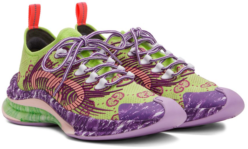 Gucci Green & Purple ‘Gucci Run’ 8390 A.G-F.L-T-S.P-W (700104 USN10)