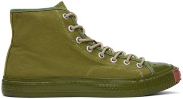 Acne Studios Green Ballow High AB7 OLIVE GREEN (BD0226-)