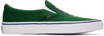 Polo Ralph Lauren Green Keaton Slip-On FOREST (816877739002)