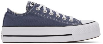 Converse Grey Chuck Taylor All Star Lift Low Steel (571405C)