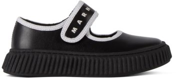 Marni Kids Black Mary Jane VAR 1BLACK (69009)