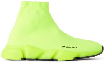 Balenciaga Kids Kids Green Speed 7771 FLUO (597425-W2DBA-7771)