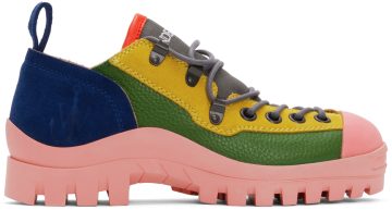 JW Anderson Multicolor Hiking 660 PINK (ANW38002A 15054)