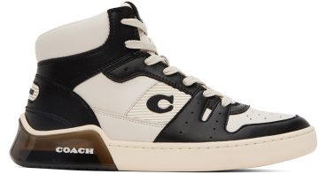 Coach 1941 Off-White & Black Citysole High CHALK/BLACK (CC812 MQV)