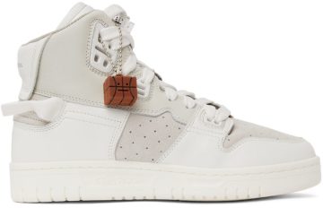 Acne Studios Off-White Leather High-Top MULTI WHITE (BD0170-)