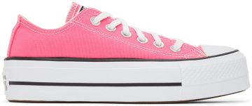Converse Pink Seasonal Color Chuck Taylor All Star Lift Low Hyper Pink (570324C)