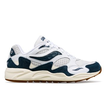 Saucony Grid Shadow 2 Ivy Prep White / Navy (S70813-3)