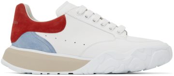Alexander McQueen White & Red New Court 9347 WH/WH/PO.RED/ST (634618WIA95)