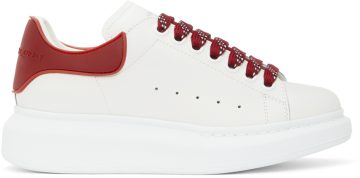 Alexander McQueen White & Red TPU Oversized 9727 Red (621056 WHXMT)