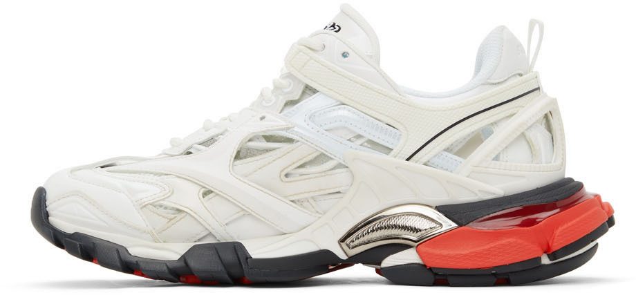 Balenciaga White & Red Track.2 Open 9610 WHITE/RED/BLACK (568614-W2GN3-9610)