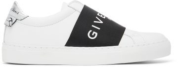 Givenchy White & Silver Elastic Urban Knots 132 White/Silver Gre (BE0005E10H)