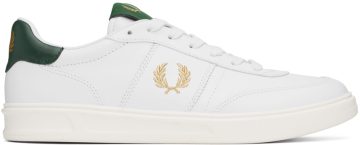 Fred Perry White B400 WHITE (B4299)