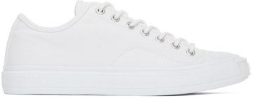 Acne Studios White Canvas Low 183 OPTIC WHITE (BD0231-)