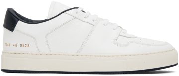 Common Projects White Decades 0528 White/Navy (ARTICLE 2348)