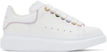 Alexander McQueen White Oversized 9035 White/Multi (685671WIB9W)