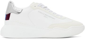 Stella McCartney White Paneled Runner Loop 9022 White/Silver (800321N0212)