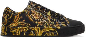 Versace Jeans Couture Black Court 88 Eg89 Black/Gold (E72VA3SK2EZS248)