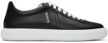 Lanvin Black Glen Arpege 10 BLACK (FM-SKLS00-NAPA-A21)