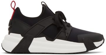 Moncler Black Lunarove Low-Top 999 BLACK (H109A4M00090M1419)
