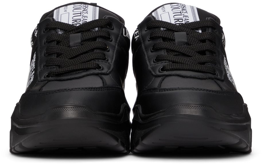 Versace Jeans Couture Black Speedtrack Logo E899 NERO (E71YA3SC1 EZP020)