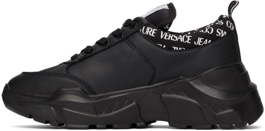 Versace Jeans Couture Black Speedtrack Logo E899 NERO (E71YA3SC1 EZP020)