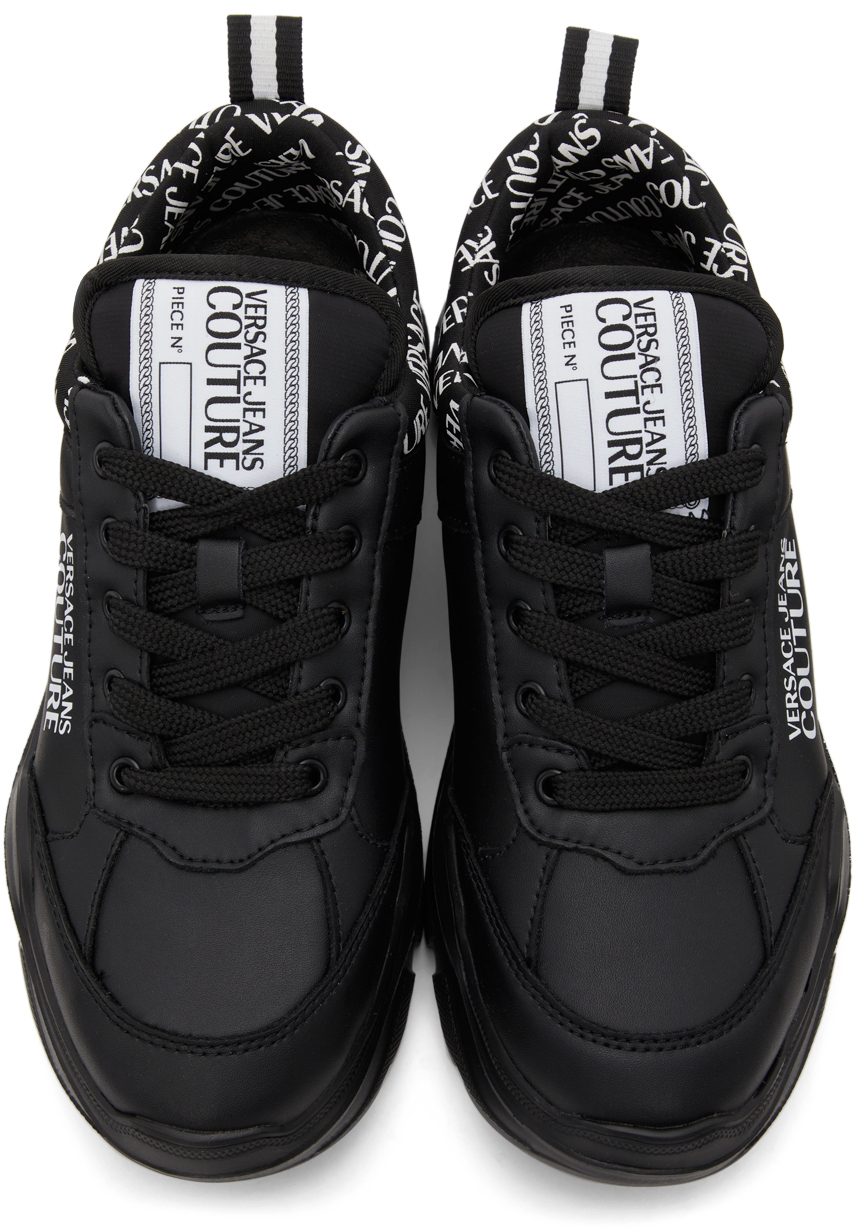 Versace Jeans Couture Black Speedtrack Logo E899 NERO (E71YA3SC1 EZP020)