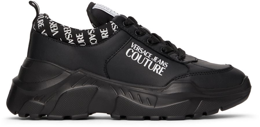 Versace Jeans Couture Black Speedtrack Logo E899 NERO (E71YA3SC1 EZP020)