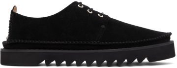 Toga Virilis Black Suede Low-Top BLACK 16363356 (FTVRM113409001)