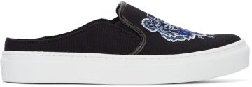 Kenzo Black Tiger K-Skate Slip-On 99 Black (FB52SN105F70)
