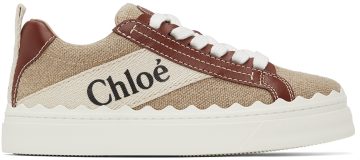 Chloé Brown Lauren 90U White – Brown 1 (CHC22U108Z4)