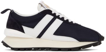 Lanvin Navy & White Mesh Bumpr 2900 NAVY BLUE/WHITE (FM-SKBRUC-DRAG-A20)