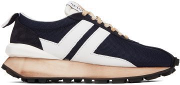 Lanvin Navy Bumpr 2900 NAVY BLUE/WHITE (FM-SKBRUN-DRAG-P20)
