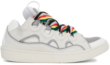 Lanvin Off-White & Grey Curb 00 WHITE (FM-SKRK11-REFL-P22)
