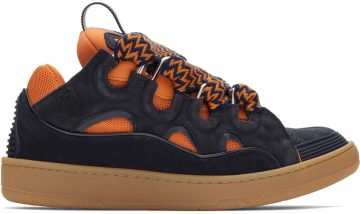 Lanvin SSENSE Exclusive Orange & Navy Curb 29 (FM-SKRK11-SSEN-A22)
