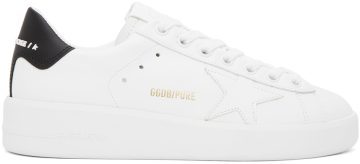 Golden Goose White & Black Pure Star White (F00197.F000537.10283)