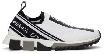 Dolce & Gabbana White & Black Sorrento 89697 BIANCO/NERO (CS1713 AH677)