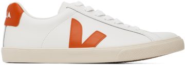 VEJA White & Orange Esplar EXTRA-WHITE_PUMPKIN (EO0202952)