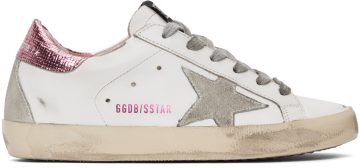 Golden Goose White & Pink Superstar White (F00102.F000715.10386)
